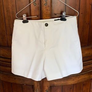 Rag & bone white shorts